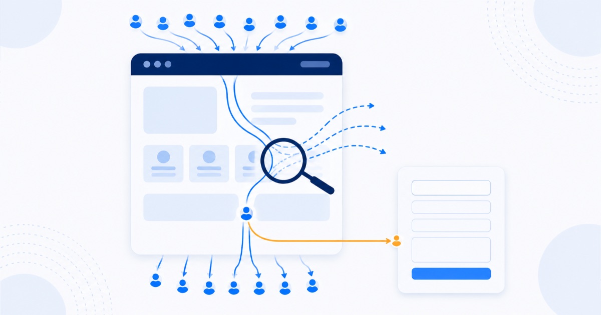 Traffic But No Leads: 9 Reasons Visitors Leave Your Website Without Contacting You