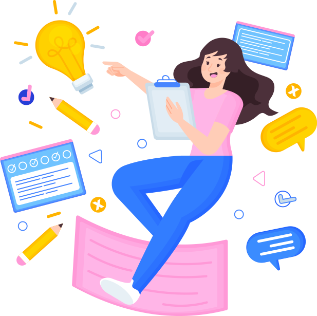 Illustration of search optimization growth